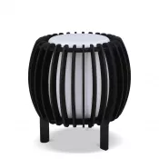 czarny - Lampa LED Coollux Lamella Sol