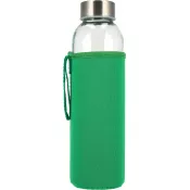 zielony - Butelka szklana KLAGENFURT 500 ml