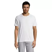 Koszulka sportowa męska raglan 140 g/m² Sol's SPORTY Bialy
