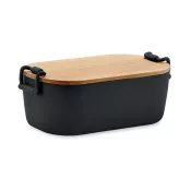 Lunchbox z PP z bambusową pokrywką 700 ml LEKKER
