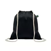 Worek Fairtrade 180 g/m² OSOLE DRAW COLOUR Czarny