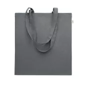 Torba z bawełny z recyklingu 140 g/m² VIVEKA COLOUR Kamienny Szary