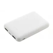 biały - Rabobank Slim Powerbank RABS