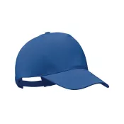 Czapka z daszkiem organiczna 250 g/m² BICCA CAP Niebieski
