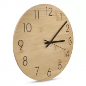 naturalny-t - Bambusowy zegar ścienny