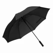 czarny - Parasol automatyczny, wiatroodporny PASSAT