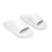 Klapki basenowe unisex z EVA rozmiar 38–39 EVASLIDE Bialy