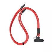 Smycz do telefonu z kablem 60W USB-C COCHARGE Czerwony