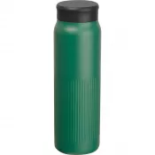 zielony - Stalowa butelka termincza 700 ml TAZIO