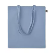 Torba z bawełny organicznej 140 g/m² ZIMDE COLOUR Baby Blue