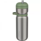 Zielony mech - Mepal Twist stalowa termiczna butelka sportowa o pojemności 600 ml