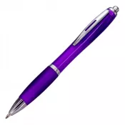fioletowy - Długopis plastikowy MELISSA