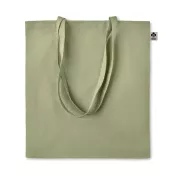 Torba z bawełny organicznej 140 g/m² ZIMDE COLOUR Zielony