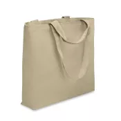 Torba plażowa z recyklingu 320 g/m² MALDI BEACH Khaki