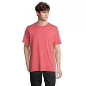 Koszulka unisex organiczna 175 g/m² Sol's LEGEND Folk Pink Twin