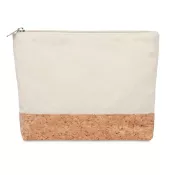 Kosmetyczka bawełniana 220 g/m² PORTO BAG Bezowy