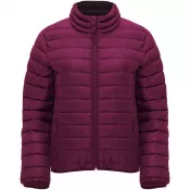 Plum red - Finland kurtka damska ocieplana