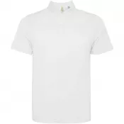Biały - Torrmo męskie polo z krótkim rękawem