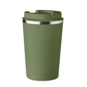 Kubek termiczny ze stali 350 ml BRACE Ciemnozielony