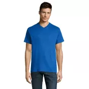 Koszulka męska V-neck 150 g/m² Sol's VICTORY Niebieski