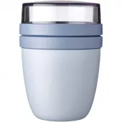 Niebieski - Mepal Ellipse Mini pojemnik na lunch