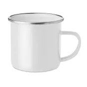Kubek emaliowany vintage 350 ml PLATEADO Bialy