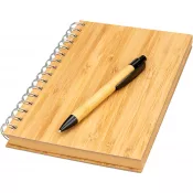 Notes A5 w linie z papieru z recyklingu z długopisem PISA