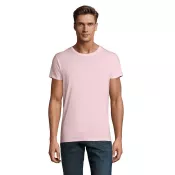 Koszulka męska organiczna 150 g/m² Sol's CRUSADER MEN Pale Pink