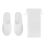 Kapcie hotelowe w etui rozmiar 43–44 FLIP FLAP Bialy