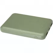 Zielony melanż - Asama powerbank o pojemności 5000 mAh Type-C z tworzyw sztucznych pochodzących z recyklingu