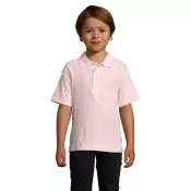 Polo dziecięce piqué 170 g/m² Sol's SUMMER II KIDS Różowy
