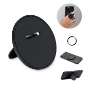 Uchwyt magnetyczny na telefon z ABS z recyklingu ABLE Czarny