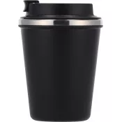 czarny - Kubek termiczny 350 ml z powłoką z recyklingu METODY