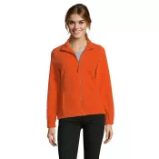 Polar damski rozpinany 300 g/m² Sol's NORTH WOMEN Pomaranczowy