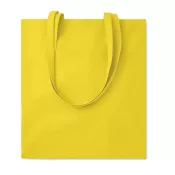 Torba bawełniana 38x42 cm 140 g/m² COTTONEL COLOUR + Zólty