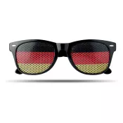 Okulary przeciwsłoneczne kibica FLAG FUN Zólty