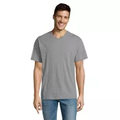 Koszulka męska V-neck 150 g/m² Sol's VICTORY Szary Melanż