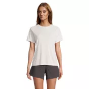 Koszulka sportowa damska Sol's VORTEX WOMEN Off-White