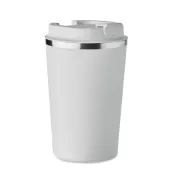 Kubek termiczny ze stali 350 ml BRACE Bialy