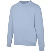 Niebieski mgła - Jasper organiczna bluza unisex z recyklingu o gramaturze 280 g/m² z okrągłym dekoltem i certyfikatem OCS