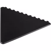 Czarny - Frosty triangular recycled plastic ice scraper