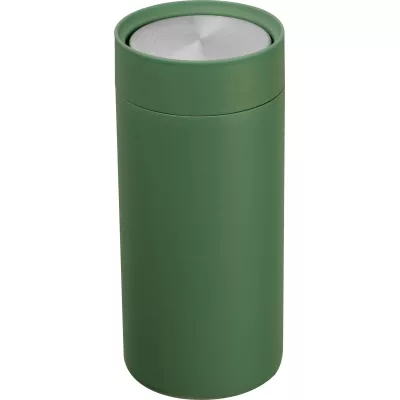 Kubek termiczny stalowy z recyklingu LE PORT MoLu 360 ml - oliwkowy (535319)
