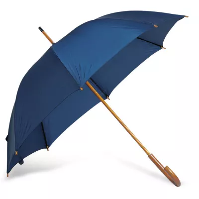 Parasol klasyczny 23" z drewnianym trzonem CALA - Niebieski (KC5132-04)