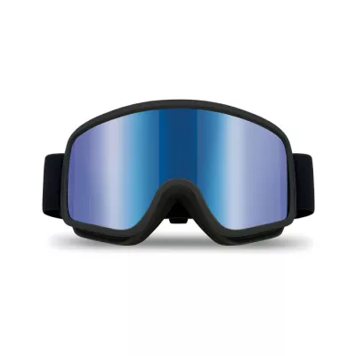 Gogle narciarskie UV400 lustrzane NISEKO - Niebieski (MO3194-04)