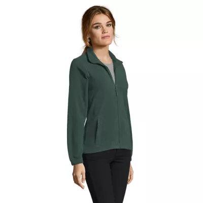 Polar damski rozpinany 300 g/m² Sol's NORTH WOMEN - Zielony (S54500-FI)