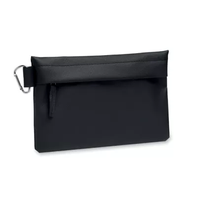Organizer podróżny RPET 600D na zamek CARRY - Czarny (MO2642-03)
