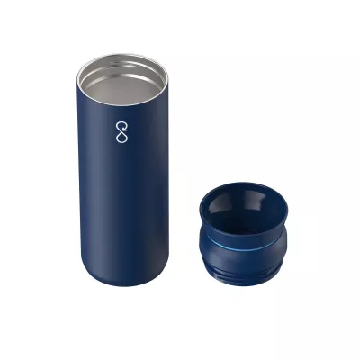 Ocean Bottle Peak Brew 590 ml kubek z recyklingowanej stali nierdzewnej - Ocean Blue2 (10094155)