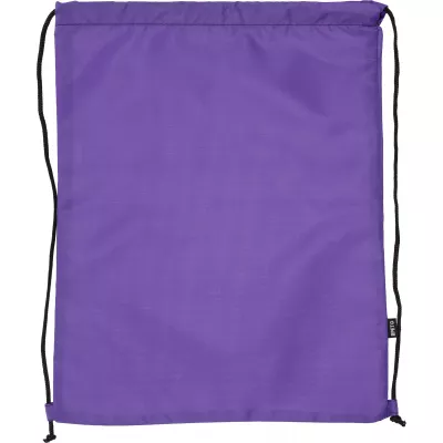 Worek z poliestru z recyklingu 210D WANDA - fioletowy (6470012)