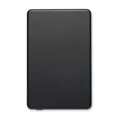 Powerbank magnetyczny 5000 mAh z aluminium CORE - Czarny (MO3179-03)