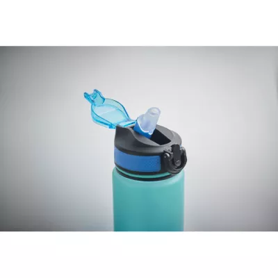 Butelka sportowa RPET 1000 ml ze słomką ACTIVATE - Niebieski (MO2489-37)